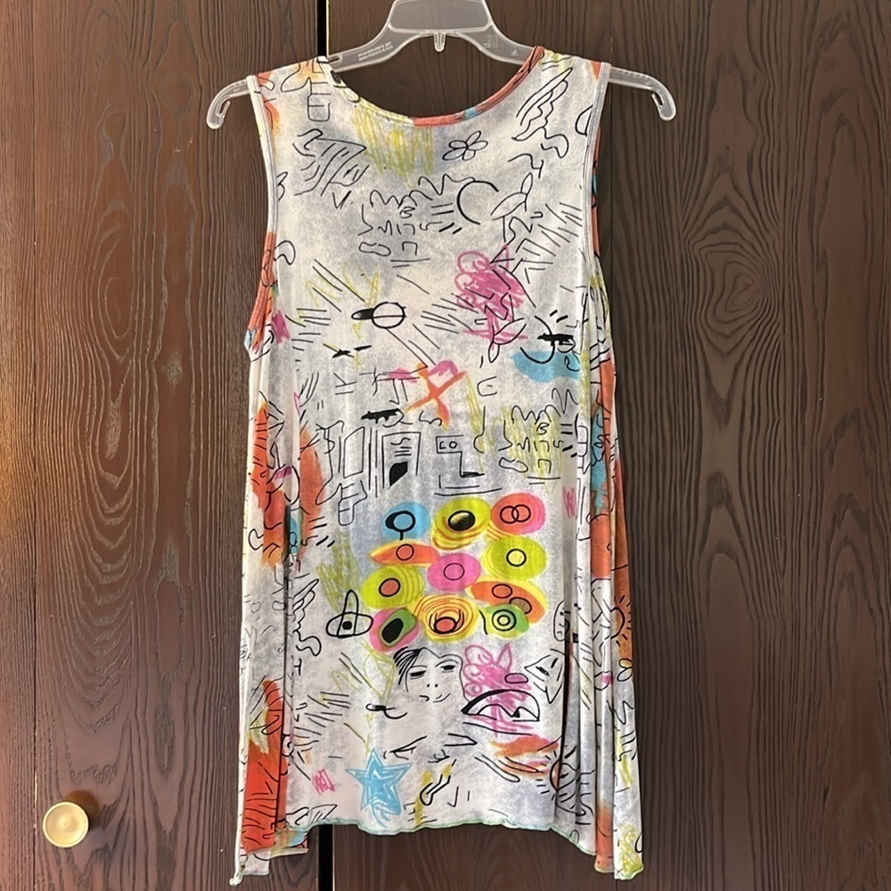 Patchington sleeveless multi-patterned dress. Siz… - image 4
